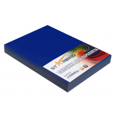 Обложки для переплета STARBIND картон "глянец" А4  синие /100шт./