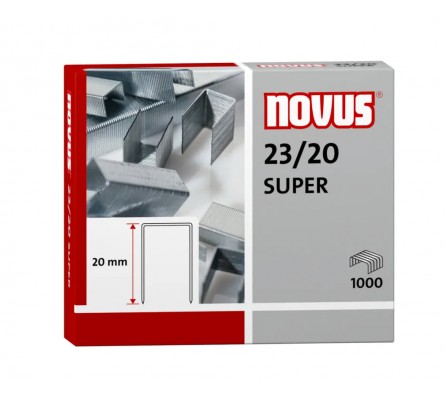 Скобы Novus 23/20 SUPER