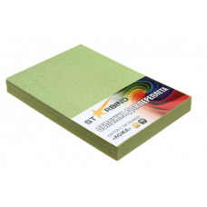 Обложки для переплета STARBIND картон "кожа" А4 /100шт./  светло-зелёные