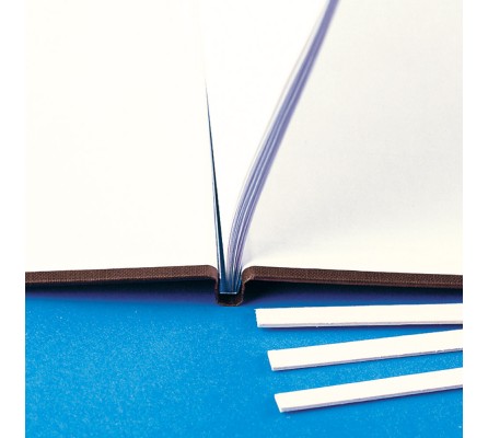 Самоклеящиеся полоски для заполнения, для скрепления менее 10 листов бумаги Opus O.FILLING sticky 10mm 100шт.