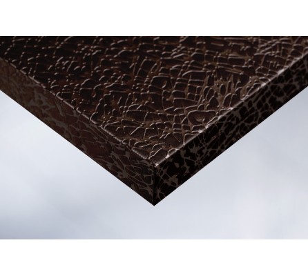Интерьерная плёнка COVER STYL "Ткань" T7 Chocolate sheet  шоколадное полотно (30м./1,22м/230 микр.)