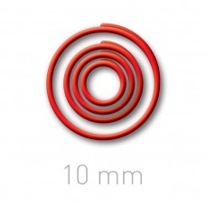 Пластиковые переплётные колечки Opus O.easyRing 10mm  красные (150 шт.в упаковке) до 50 листов