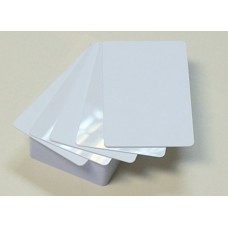 Пластиковые карточки белые матовые с одной стороны в/к PM 11076