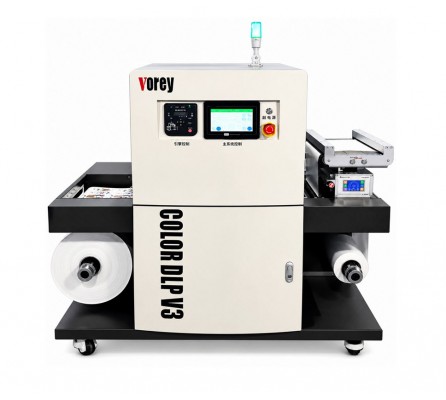 Цифровая рулонная печатная машина для этикеток Vorey Color DLP V3 Цифровая рулонная печатная машина для этикеток Vorey Color DLP V3