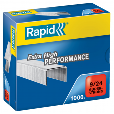 Скобы Rapid 9/24 (1000 шт.) Super Strong