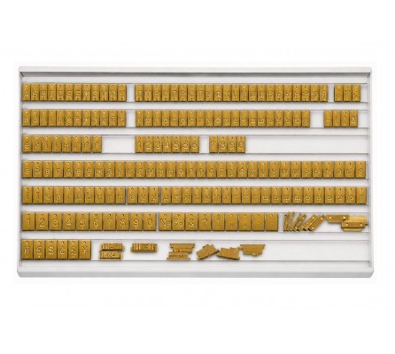 Кассета для шрифтов Opus O.FONT CONTAINER 16 mm.
