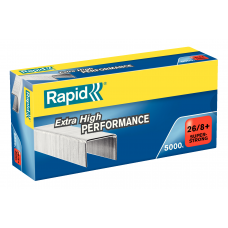 Скобы Rapid 26/8+ (5000 шт.) Super Strong