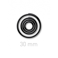 Пластиковые переплётные колечки Opus O.easyRing 30 mm  черные (60 шт.в упаковке) до 240 листов